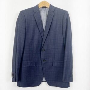 Banana Republic Men’s Classic Navy Blue Wool Blazer Sport Coat Size 42